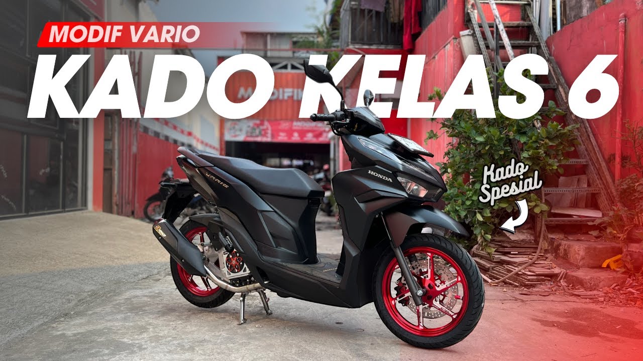 DI KADOIN VARIO MODIF! | Modifikasi tipis vario led new gen 2 kado spesial buat anak