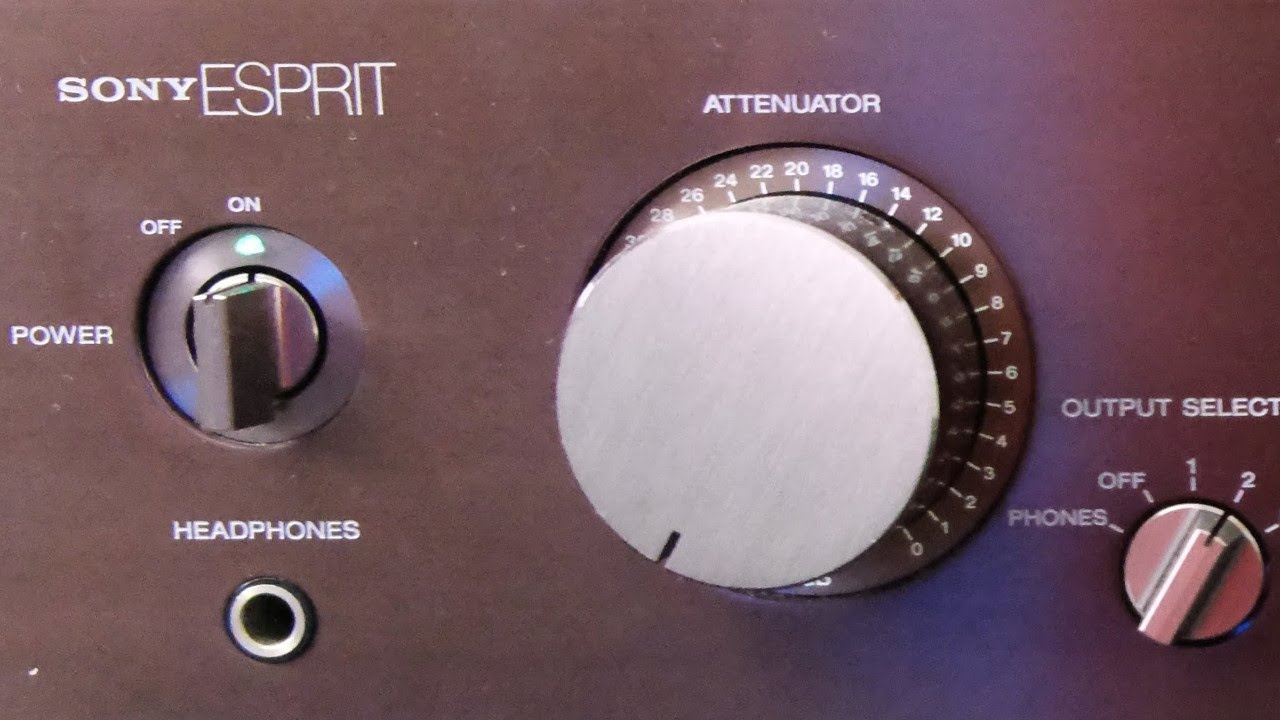 Sony TA-E901 Stereo Preamplifier - Rare Vintage Preamp.