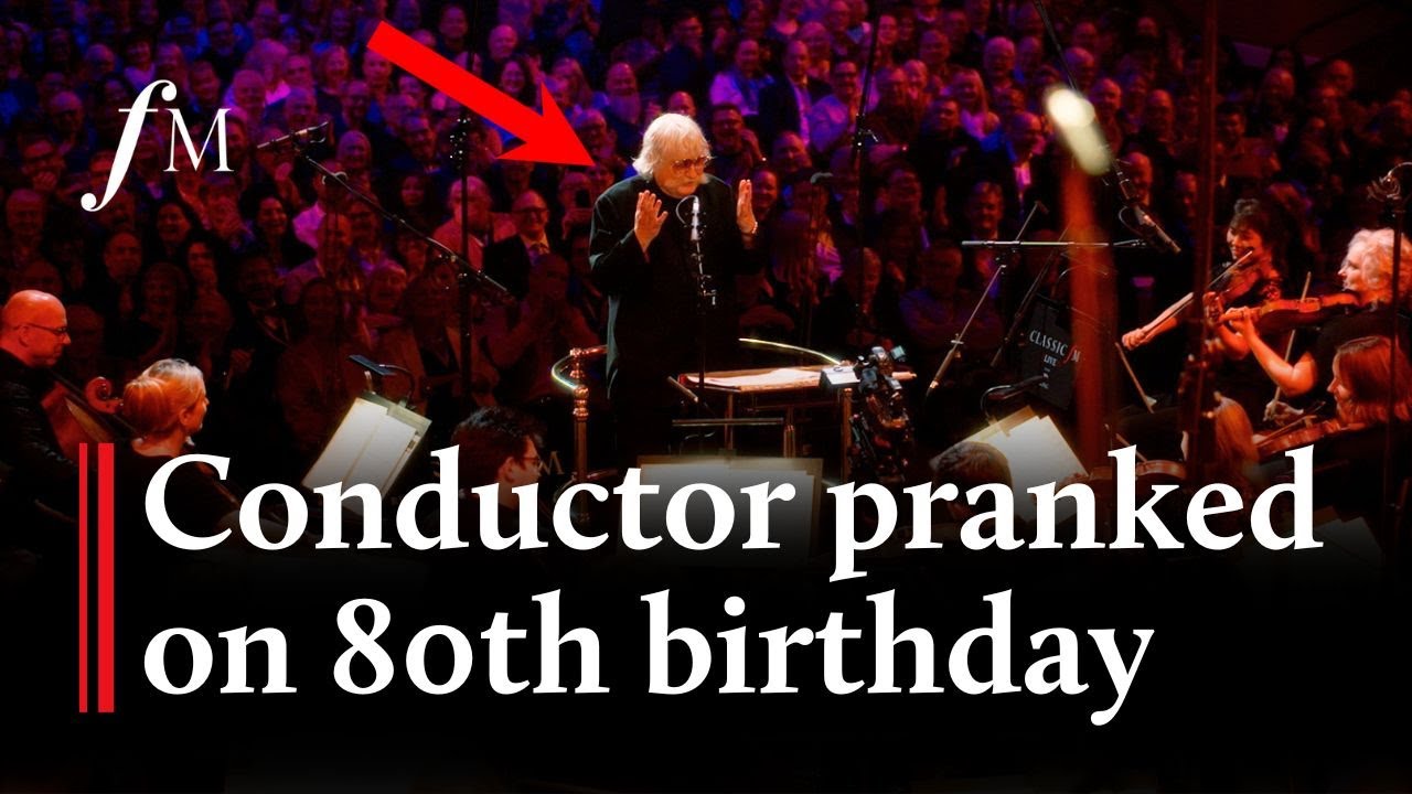 Sir Karl Jenkins wasn&rsquo;t expecting this birthday surprise! | Classic FM Live