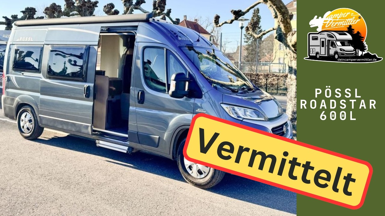 43.900€  POESSL Roadstar 600 L Kastenwagen mit Längsbetten