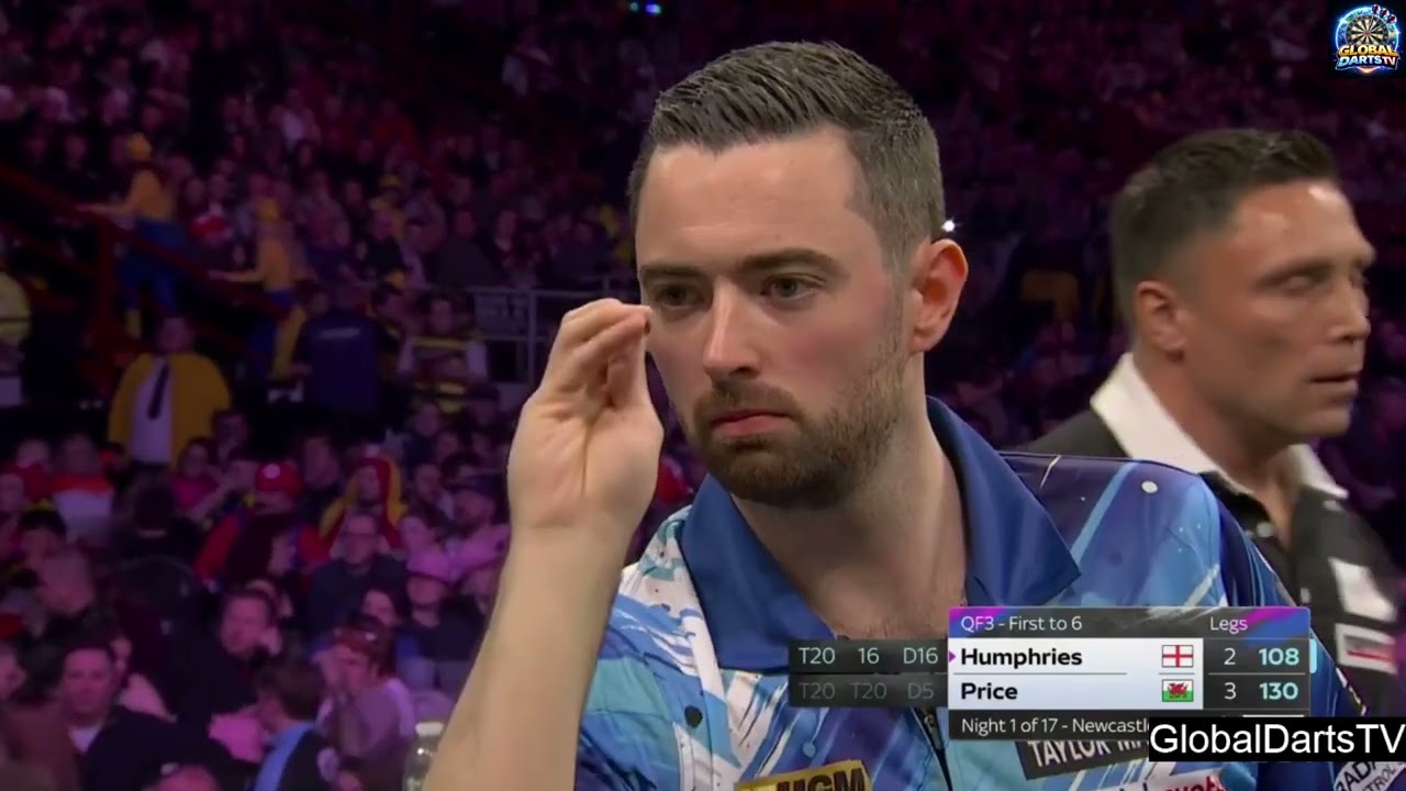 Luke Humphries vs Gerwyn Price 2026 BetMGM Premier League Night 1 QF