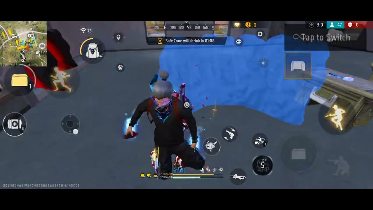 🛑Freefire killed by car🚗BOOYAH 15 kill💪Epic freefire india🇮🇳#freefire #viral 