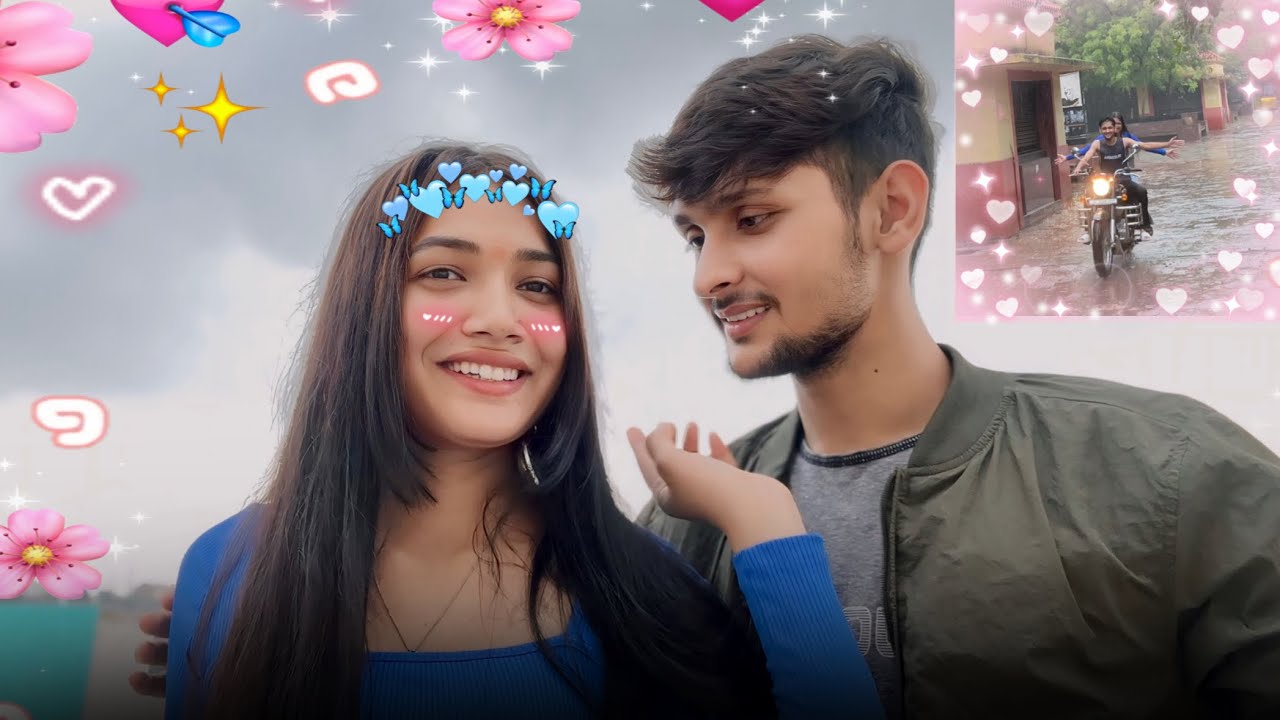 हम दोनों बारिश मैं भीग लिए 🤭😱 || GONE ROMANTIC 🥰😳 || The Harshit Vlogs