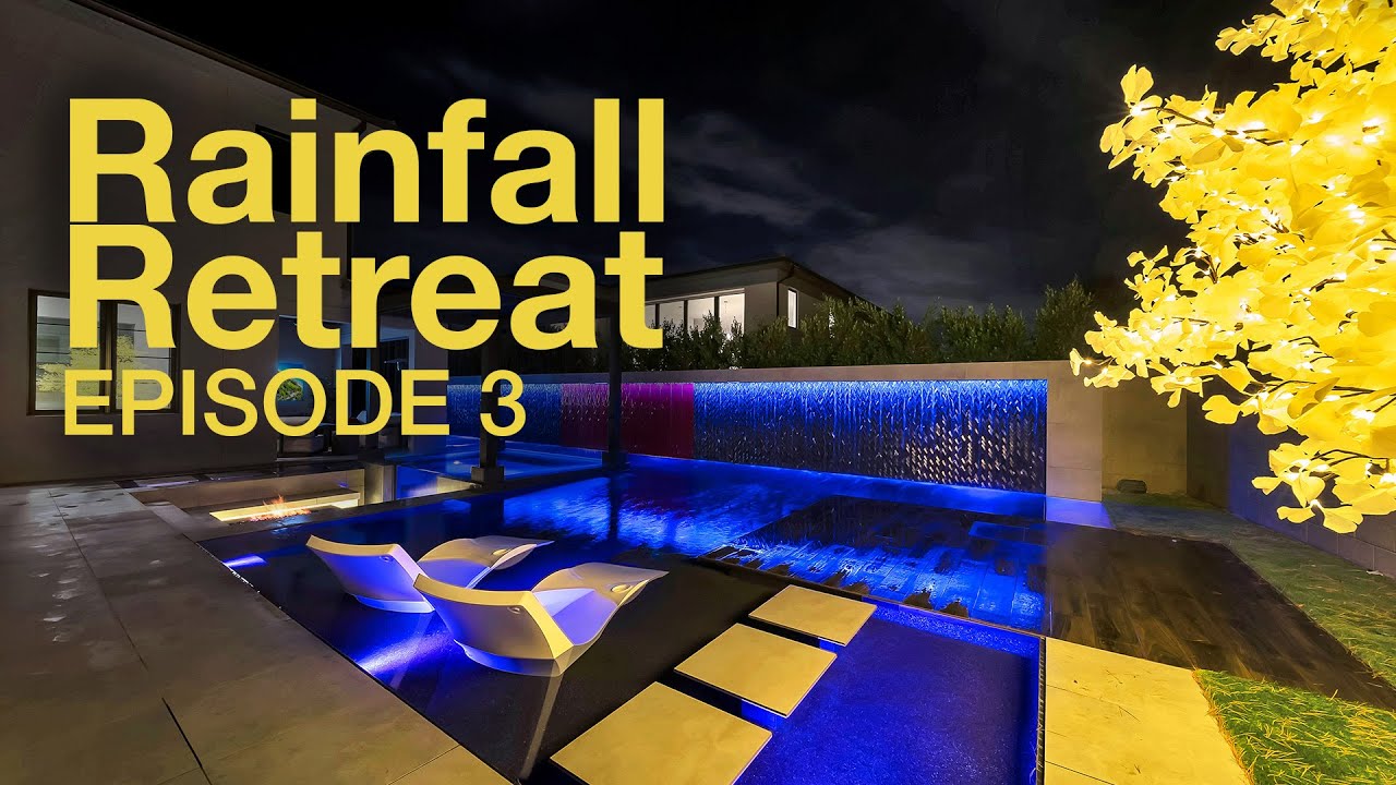 Transforming Backyard with Concrete: Rainfall Retreat Series Ep. 3