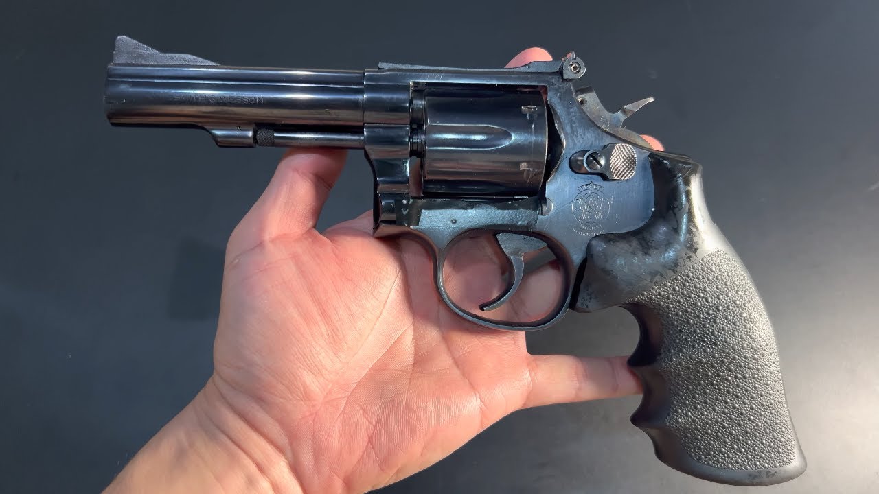 SMITH & SWESSON MOD 15-5 / ยืม Combat Revolver ยุคก่อน