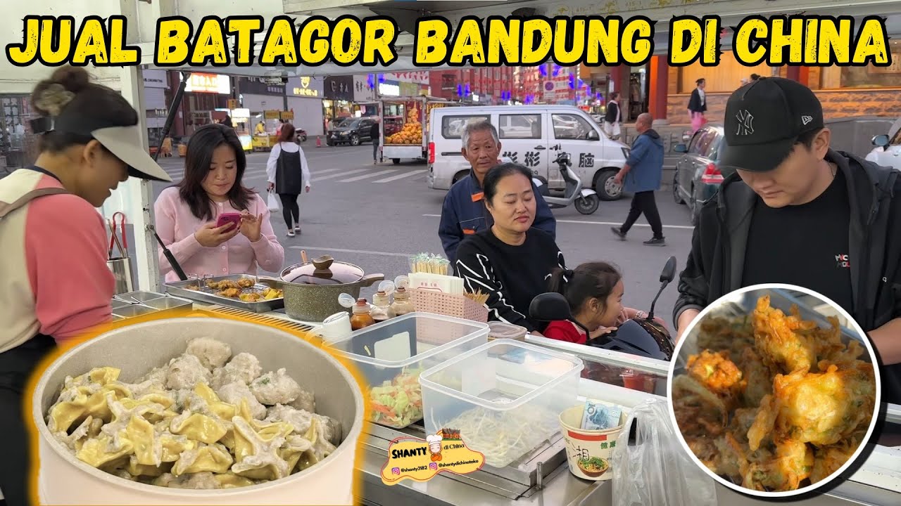 JUAL BATAGOR BANDUNG DI CHINA DENGAN SAUS KACANG, ALHAMDULILLAH COCOK DENGAN SELERA ORANG CHINA!🥰