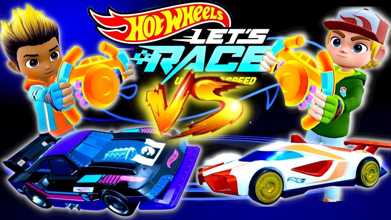 Hot Wheels Let´s Race Ultimate Speed – Coop with GT Scorcher VS Mac with Mach Speeder