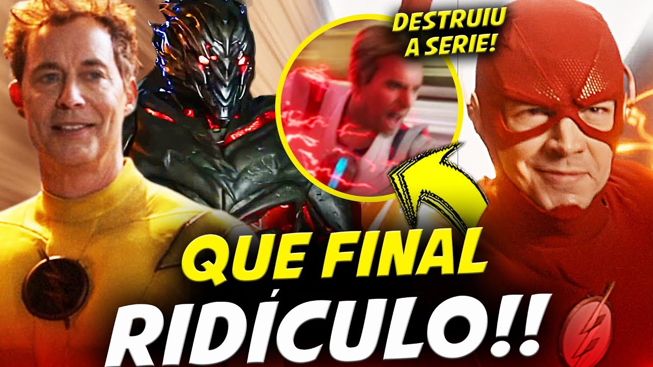 O FIM DE UMA ERA! O VERGONHOSO FINAL DE THE FLASH E DO ARROWVERSE !! THE FLASH 9x13