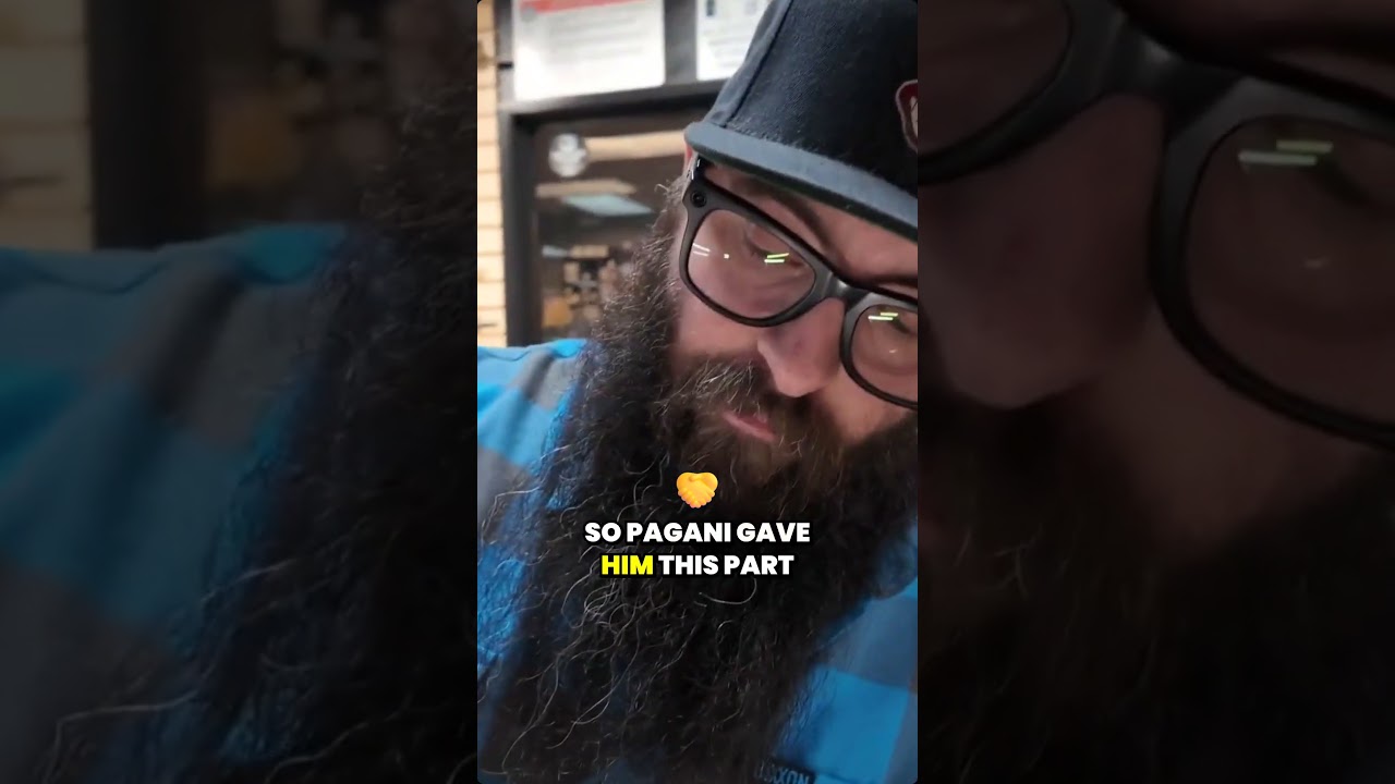 Found in the gun shop a $30K–$40K 3D‑printed Pagani supercar part  