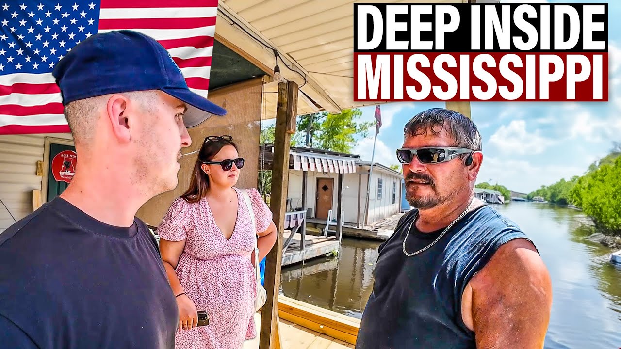 We Found True Freedom In a Mississippi Houseboat Community 🇺🇸