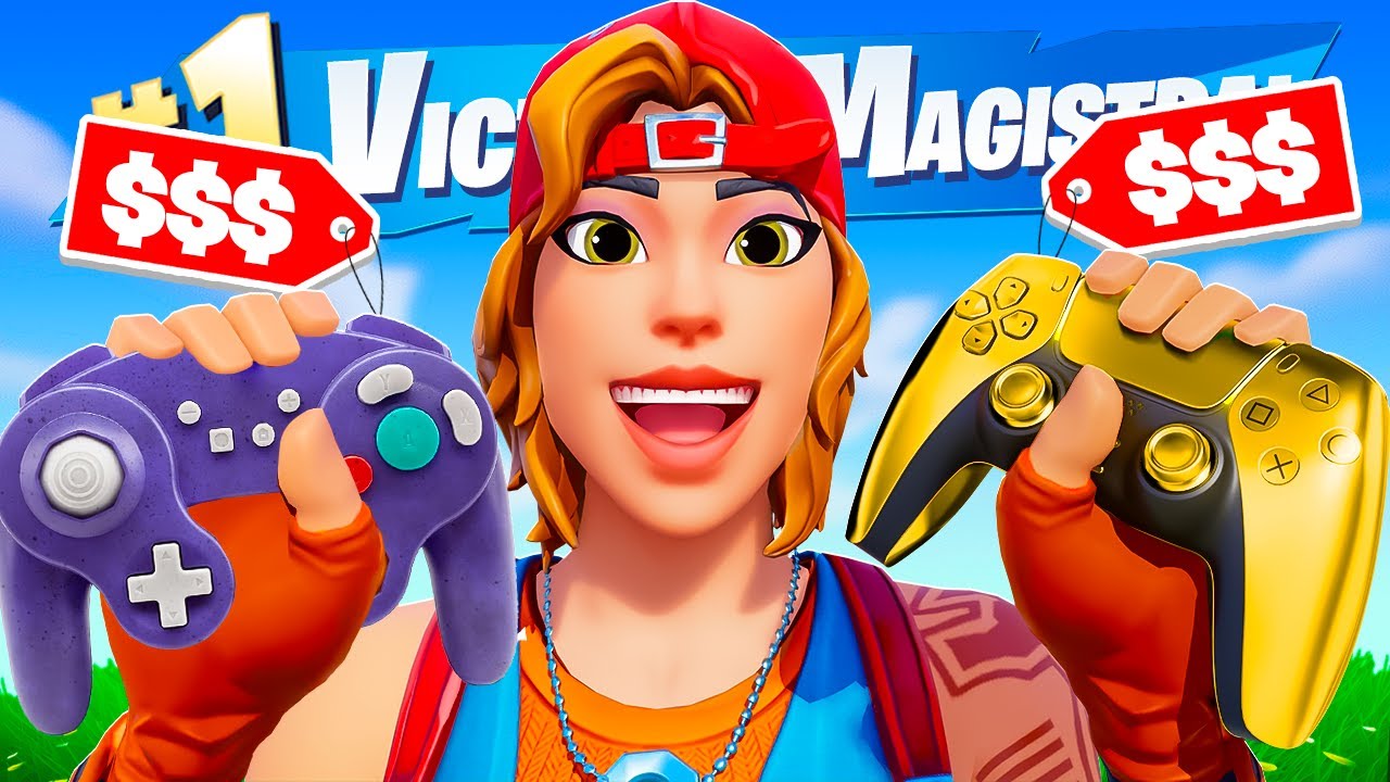 Probe un MANDO de $1 vs $10,000 en Fortnite!