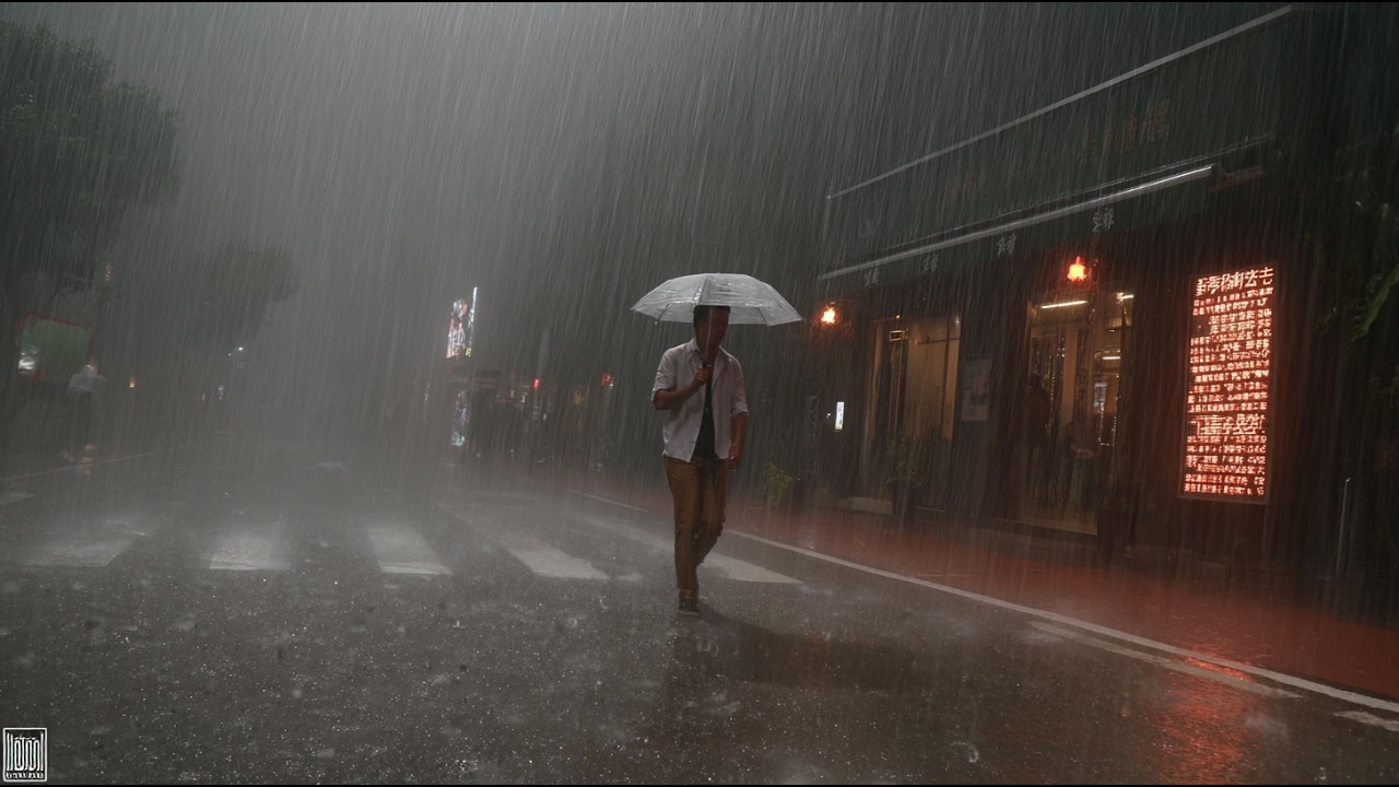 I Can’t End Here. So I Walk the Rain. Relaxing Sound for Sleep Meditation. White Noise.