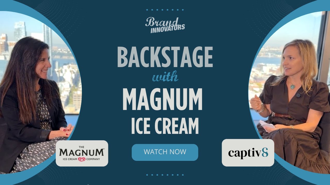 Backstage with Magnum Ice Cream and Captiv8