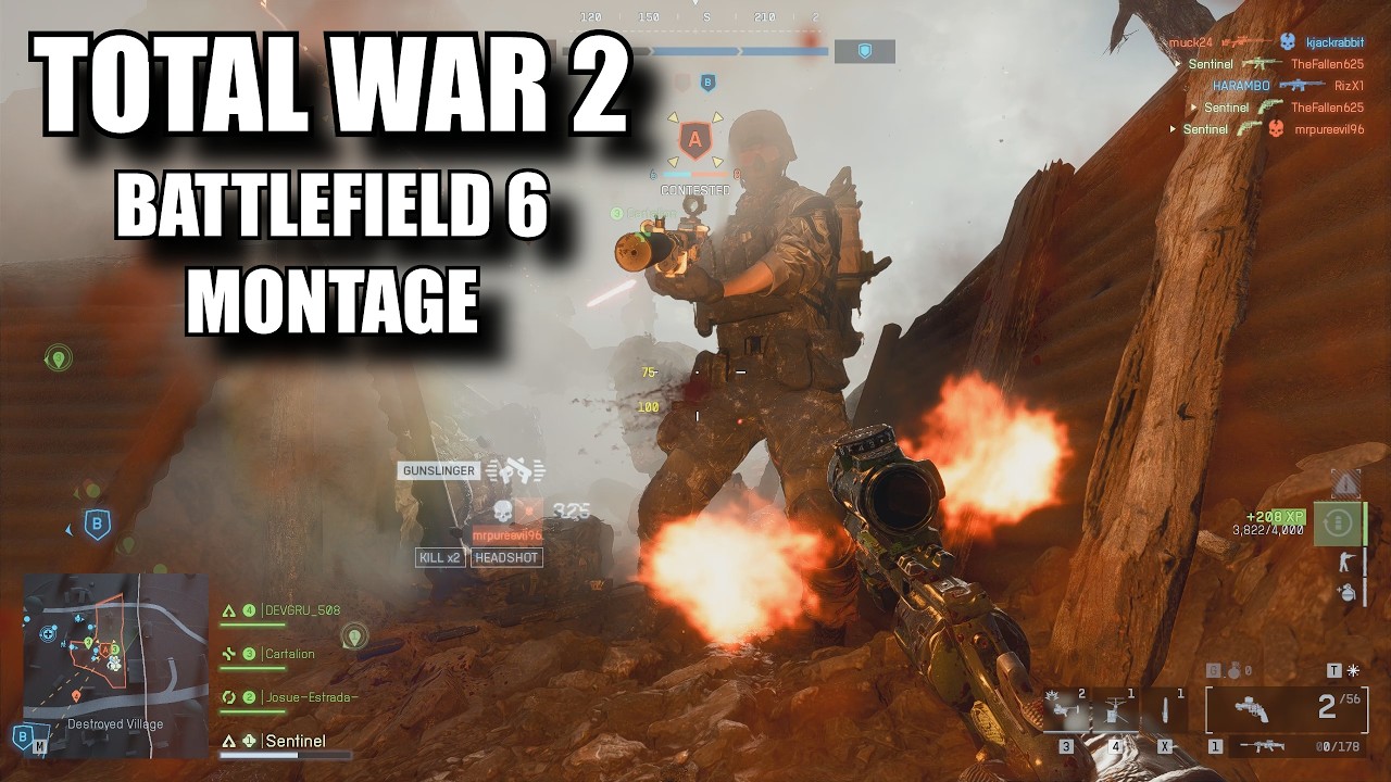 Total War 2 - A Battlefield 6 Frag Montage