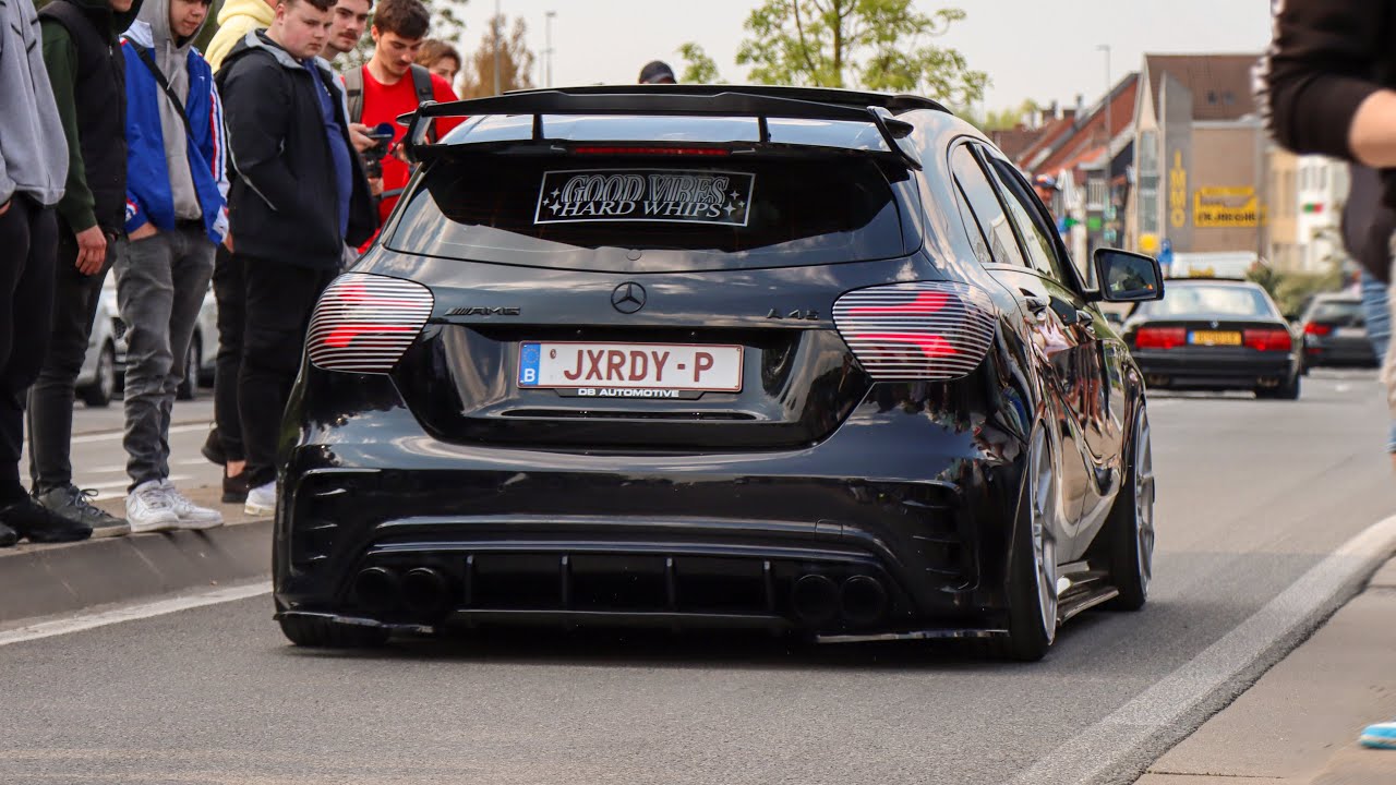 LOW Tuner Cars leaving a Carshow | LayLow 2022