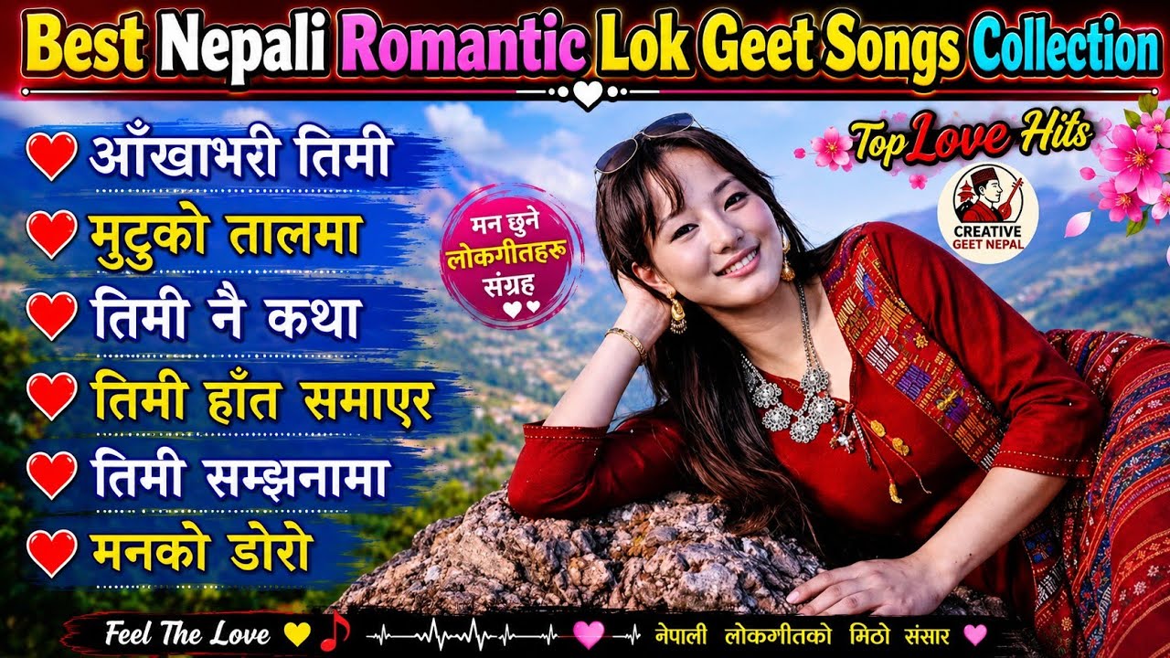 Top Nepali Folk Songs 2026 🇳🇵 | Best Romantic Lok Geet & Dohori Hits ❤️