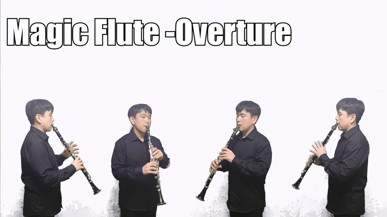 Magic Flute(마술피리)Overture - W.A.Mozart / Clarinet Quartet