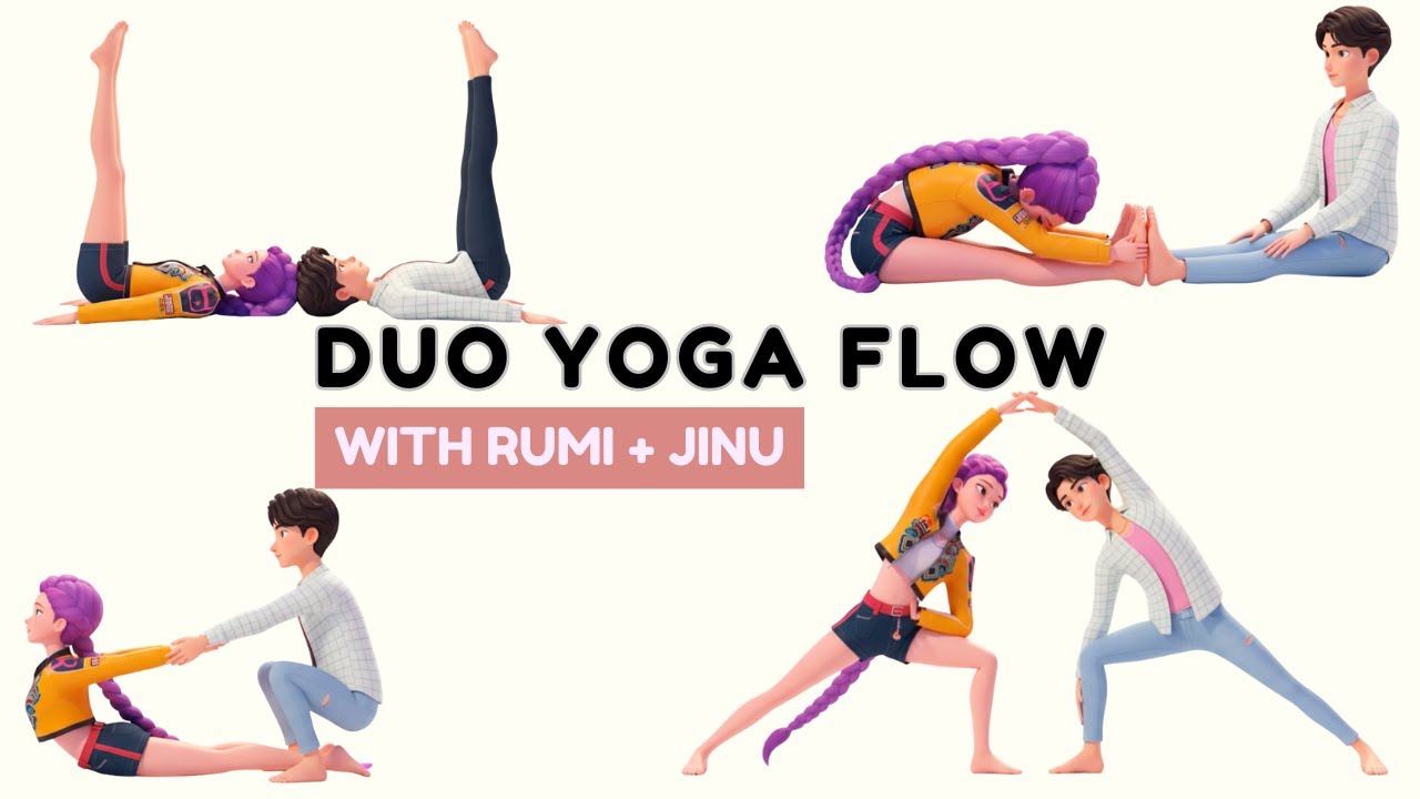 Duo Yoga Flow for Kids | Rumi & Jinu Partner Balance