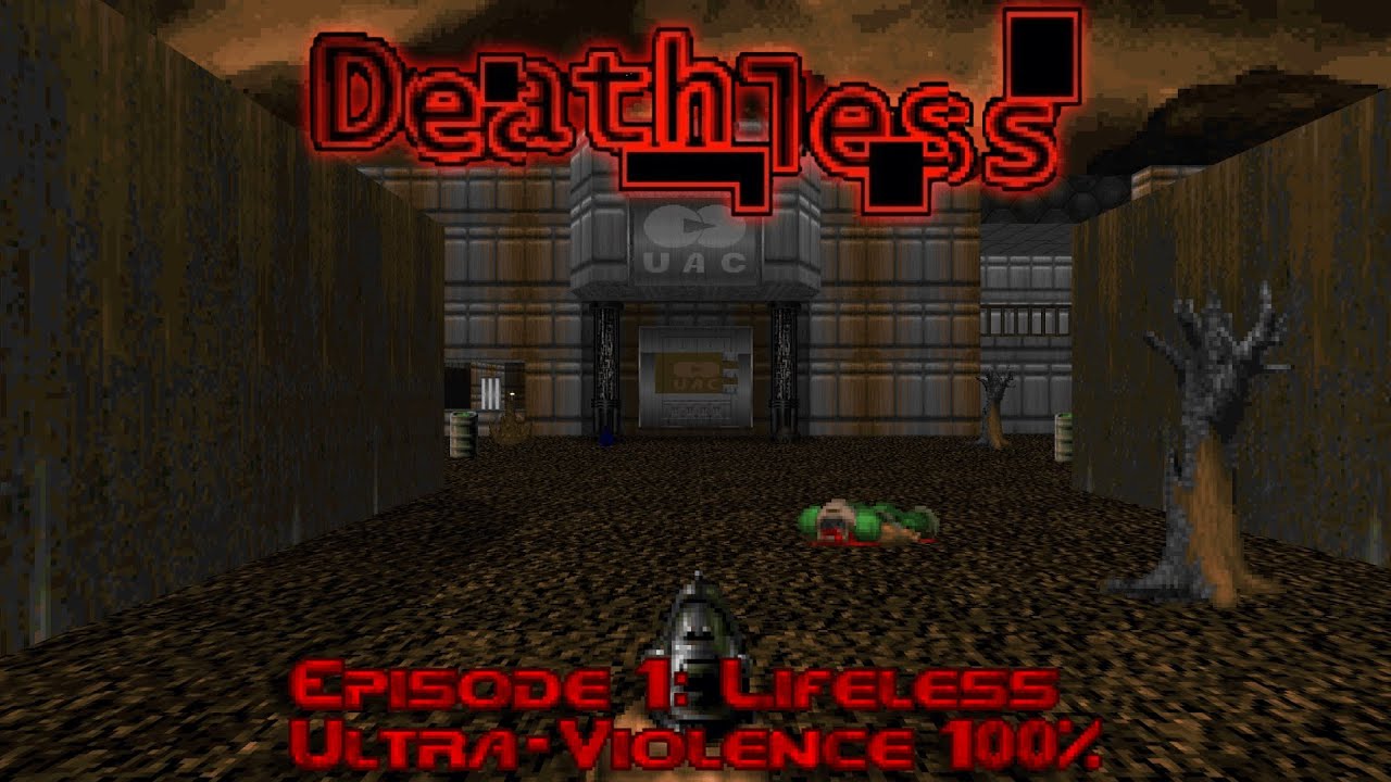 DOOM: Deathless Episode 1 full playthrough Ultra-Violence 100% -  official remaster featured mod- 4K
