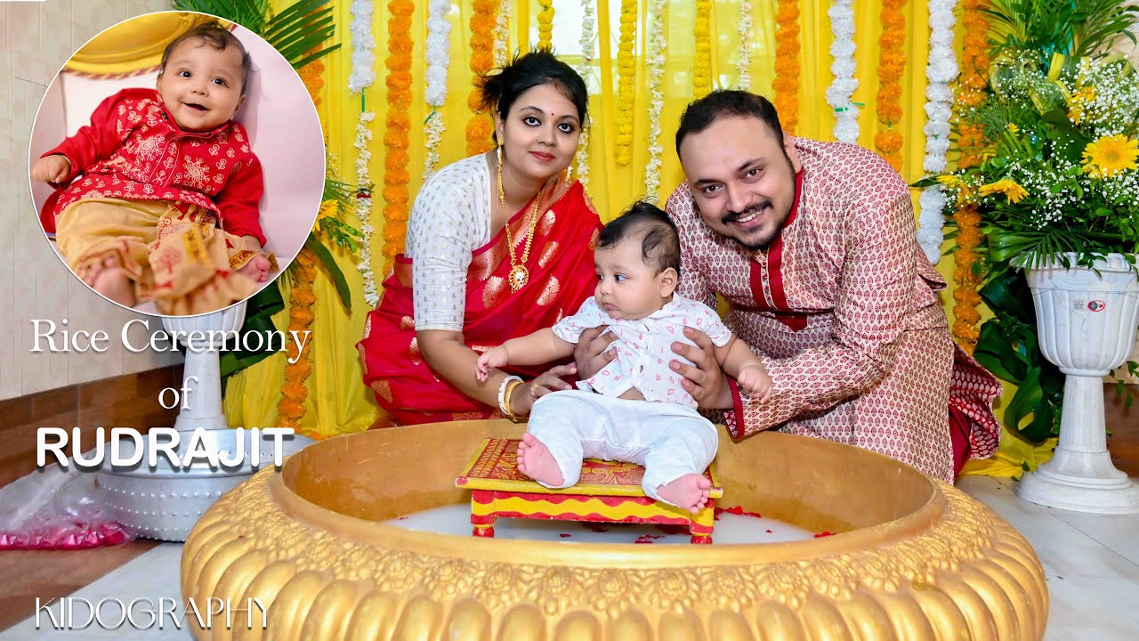Rice Ceremony of Rudrajit  | 2026 Cinematic Bengali Annaprasan Video | Kidograpgy #riceceremony