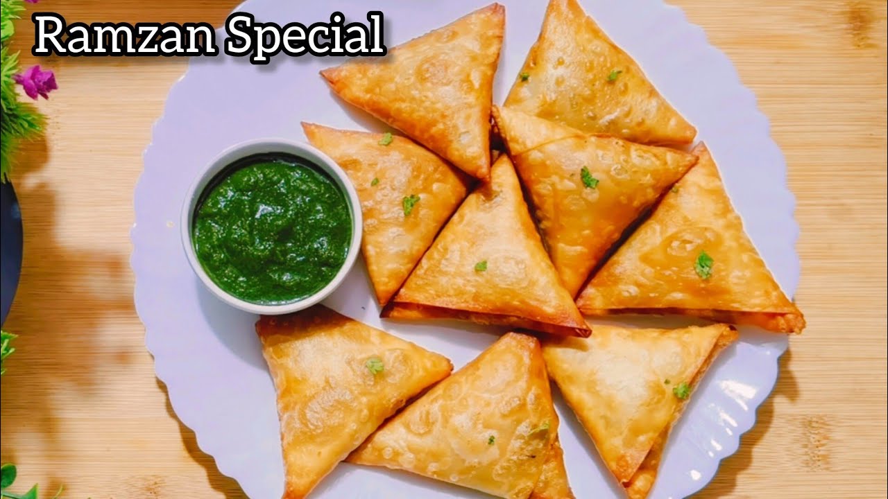 Iftar Special Chicken Cheesy Samosa | Chicken Samosa Recipe | Cheese Chicken Samosa | Ramadan Recipe