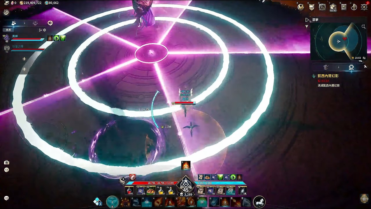 Aion2 魔道星 凱西內爾攻略 蜂窩20000評分整 3分39秒
