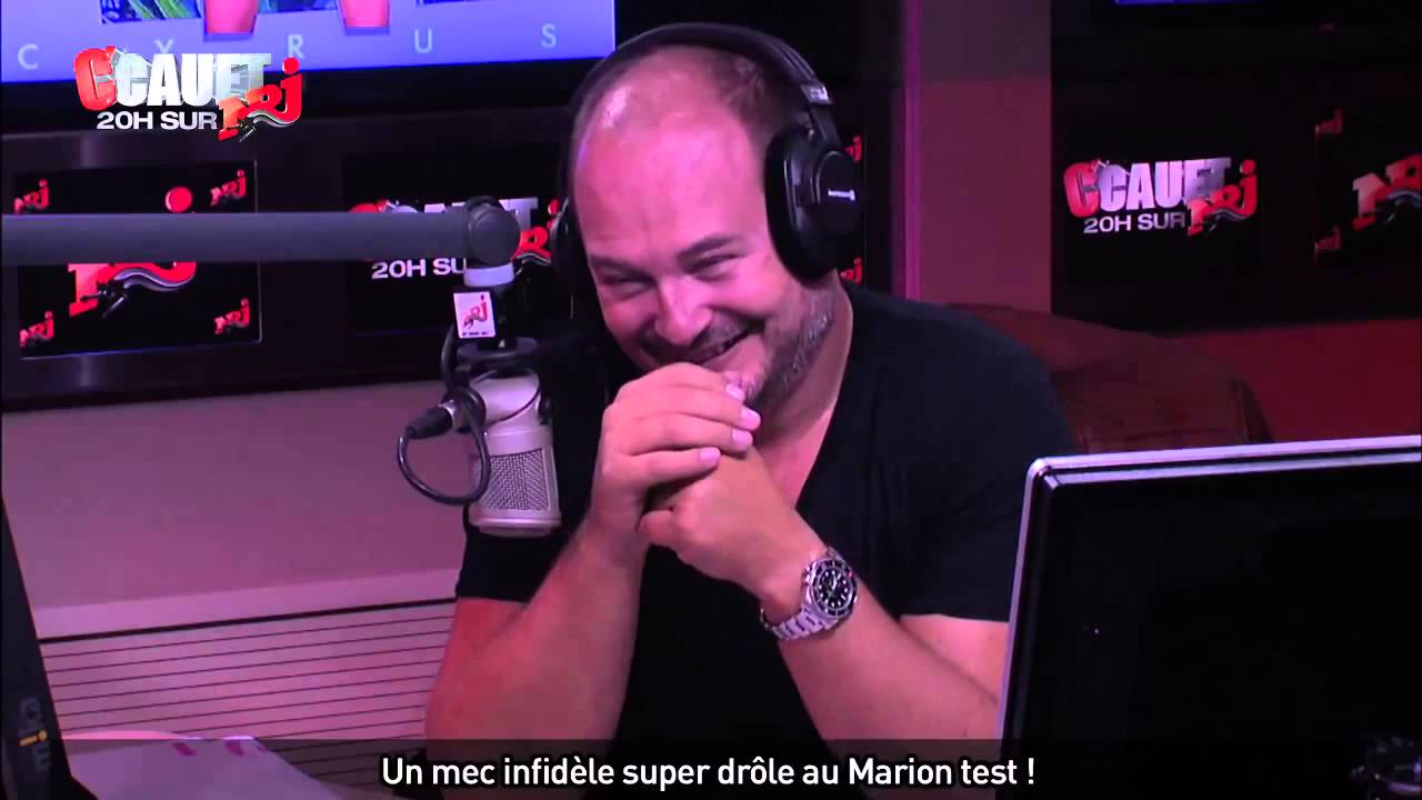 Un mec infid&egrave;le avec un vocabulaire tr&egrave;s particulier au marion test !