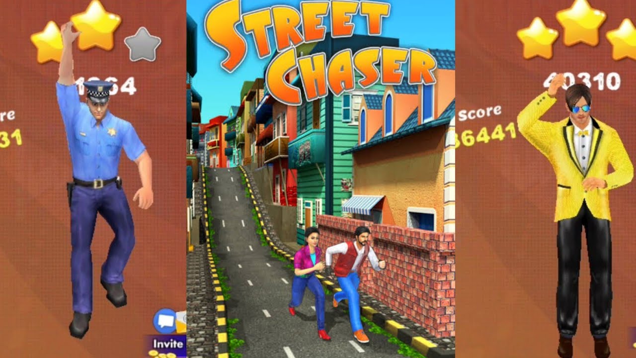STREET CHASER | NEW CHARACTER THIEF BUSTER & SPECIAL ONE (Android iOS gameplay)