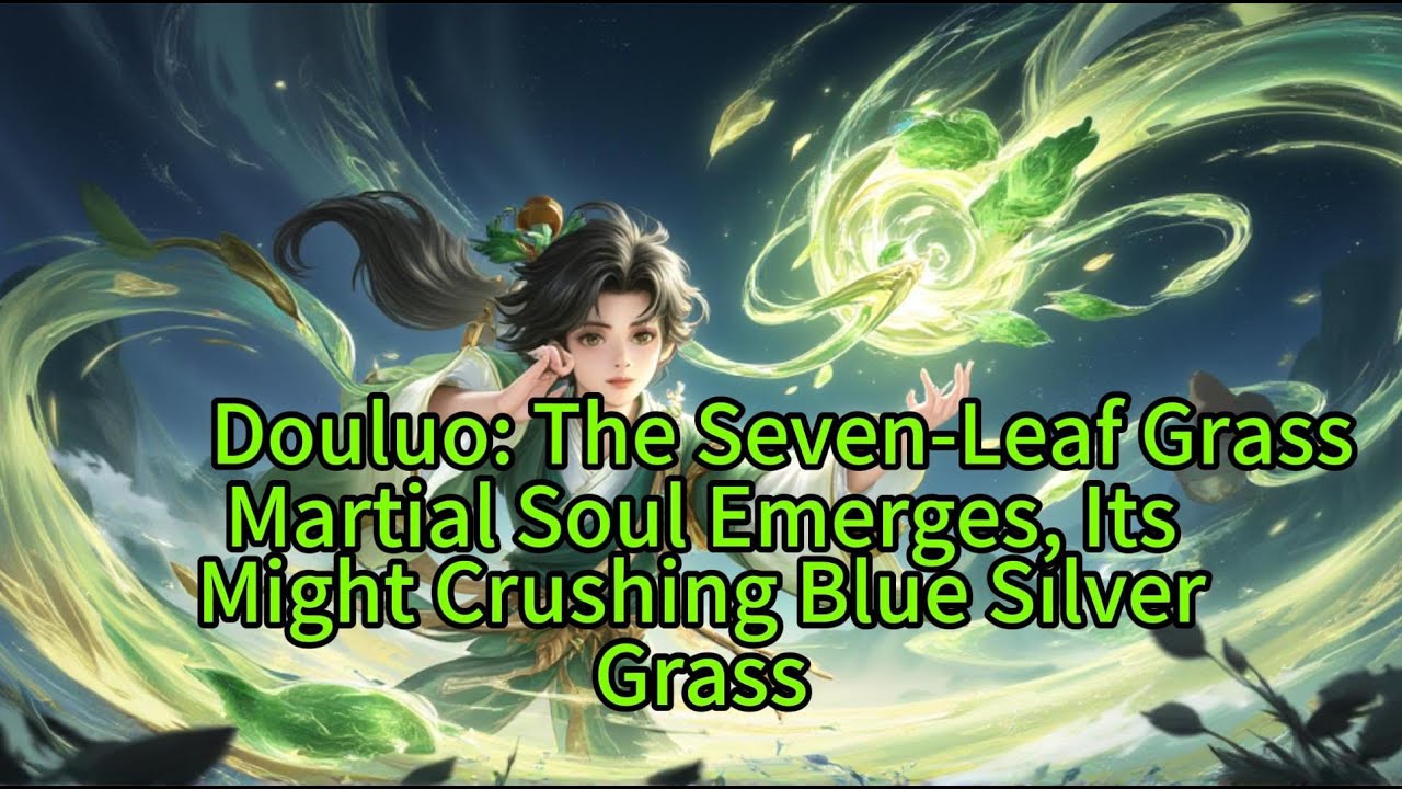 Douluo: The Seven-Leaf GrassMartial Soul Emerges, ItsMight Crushing Blue SilverGrass