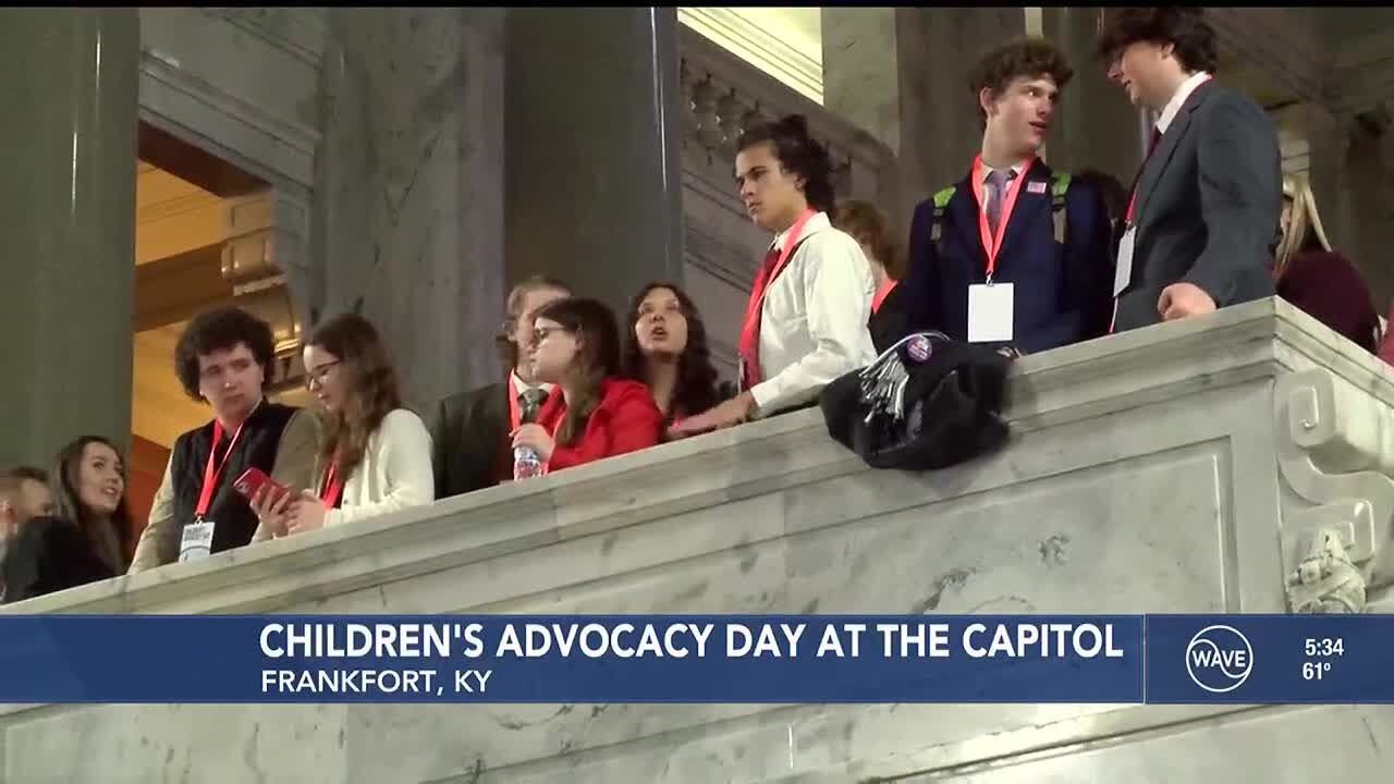 Kentucky&rsquo;s youth push legislators for change at Children&rsquo;s Advocacy Day at the Capitol