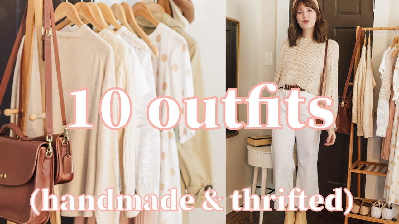 Handmade & Thrifted Outfits: 10 Transitional Looks for Summer to Fall