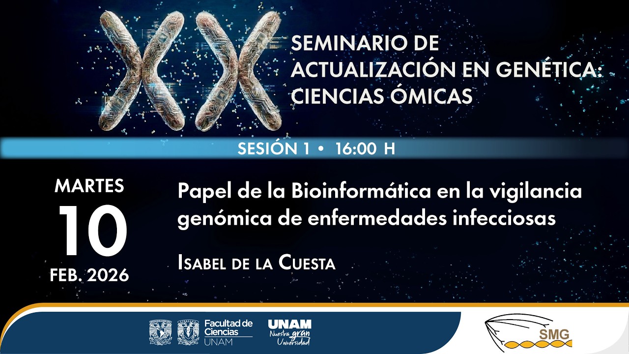 Papel de la Bioinformática en la vigilancia genómica de enfermedadesinfecciosas.