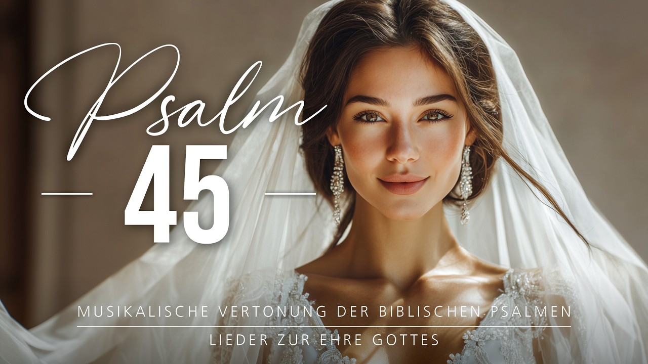 🎵Psalm 45 | Mein Herz fließt über! - Die Gemeinde als Braut Jesu Christi - Lieder der Bibel