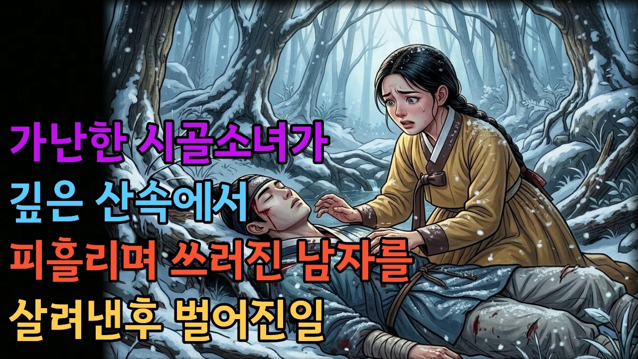 가난한 시골소녀가 깊은 산속에서 구해준 남성의 정체