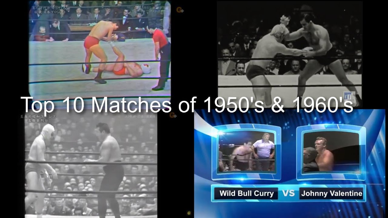 Top 10 Matches of 1950's & 1960's