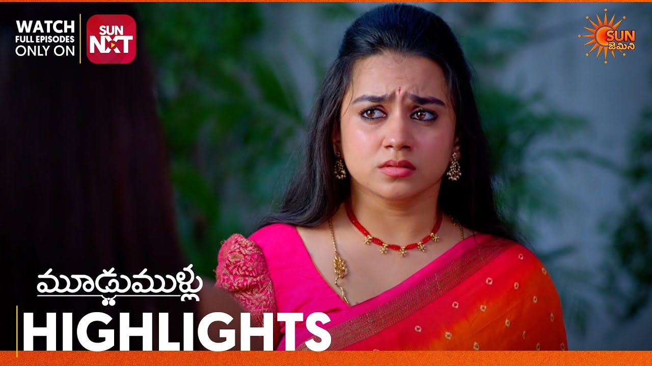 Moodu Mullu - Highlights of the day | Watch full EP only on Sun NXT | 08 July 2026 | Sun Gemini