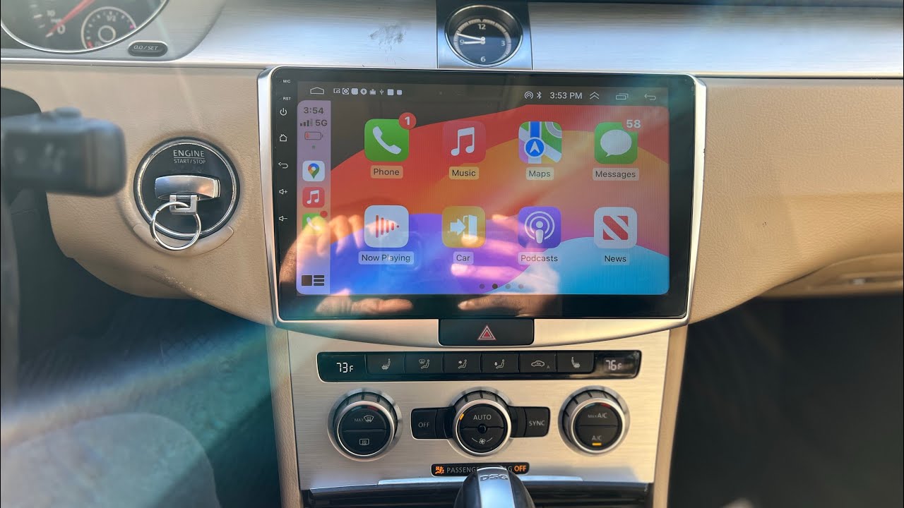 How to install 10.1” Android Radio, Backup Camera & Dash Cam  in 2010-2015 Volkswagen CC