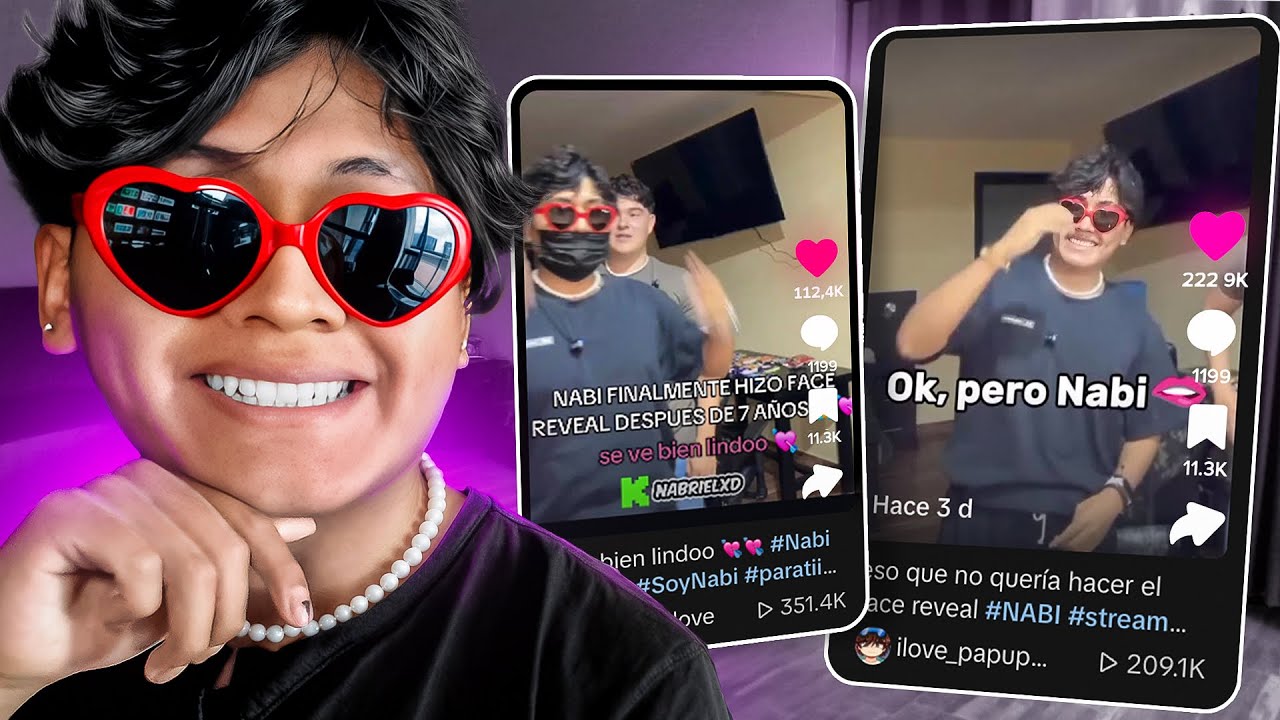 REACCIONANDO a los TIKTOKS de MI FACE REVEAL