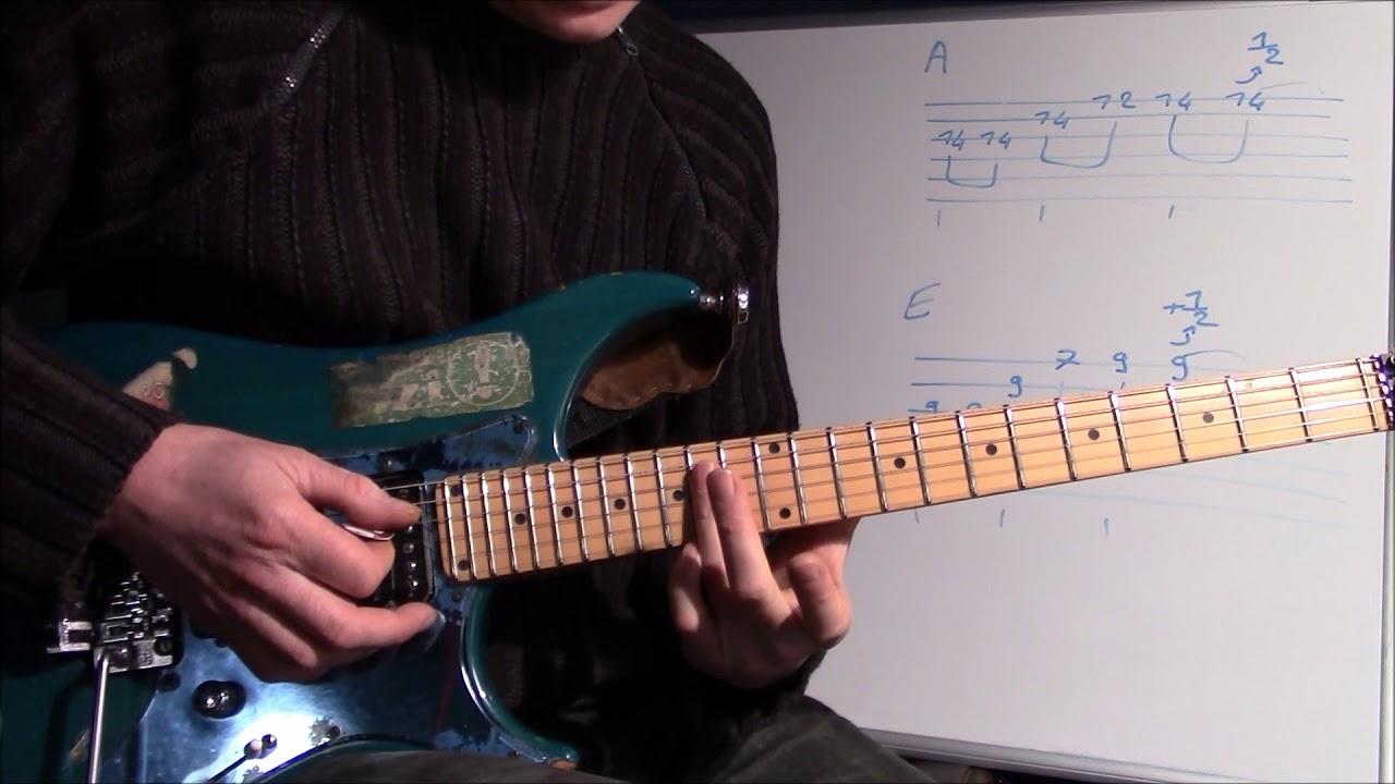 Comment jouer "Oh les filles" (6) à la guitare : le solo, pistes pour improviser sans prise de tête.