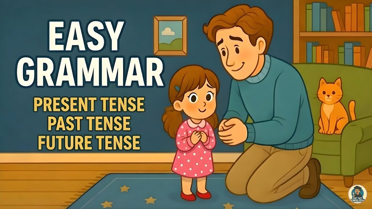 Learn English Grammar | Easy Tenses for Beginners 📚 @GetSetEnglish