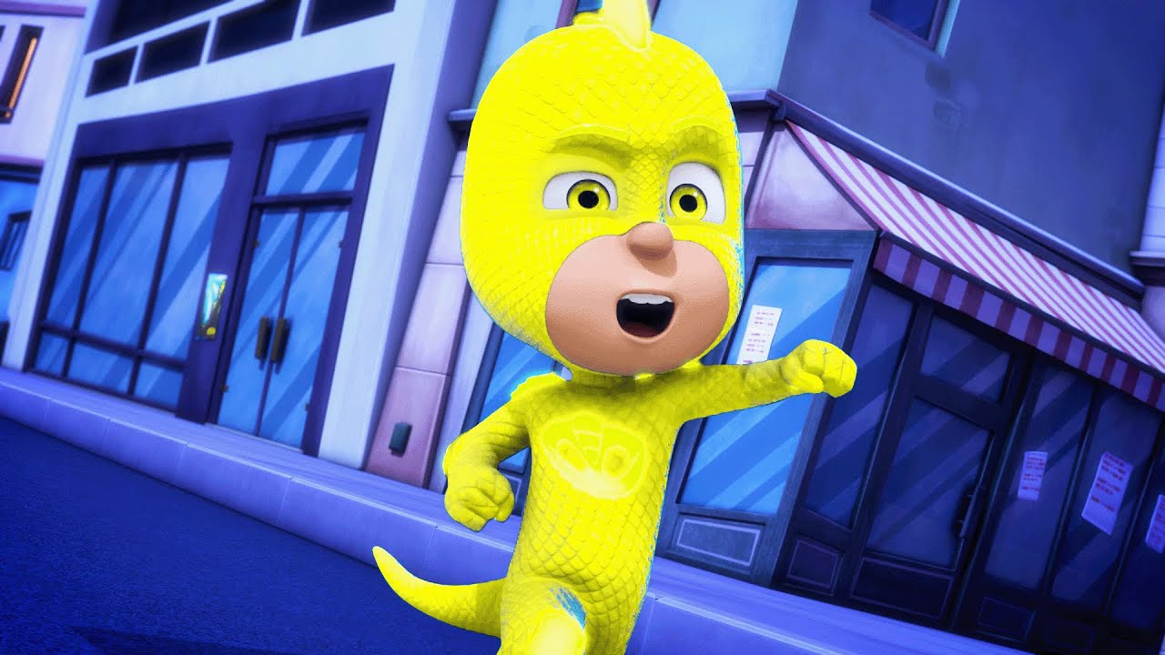 Yellow Gekko | Owlette's New Move | PICK YOUR FAV COLOR | PJ Masks Funny Colors