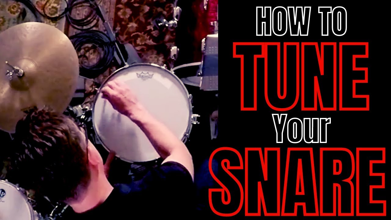How to Tune Your SNARE Drum (the RIGHT way)