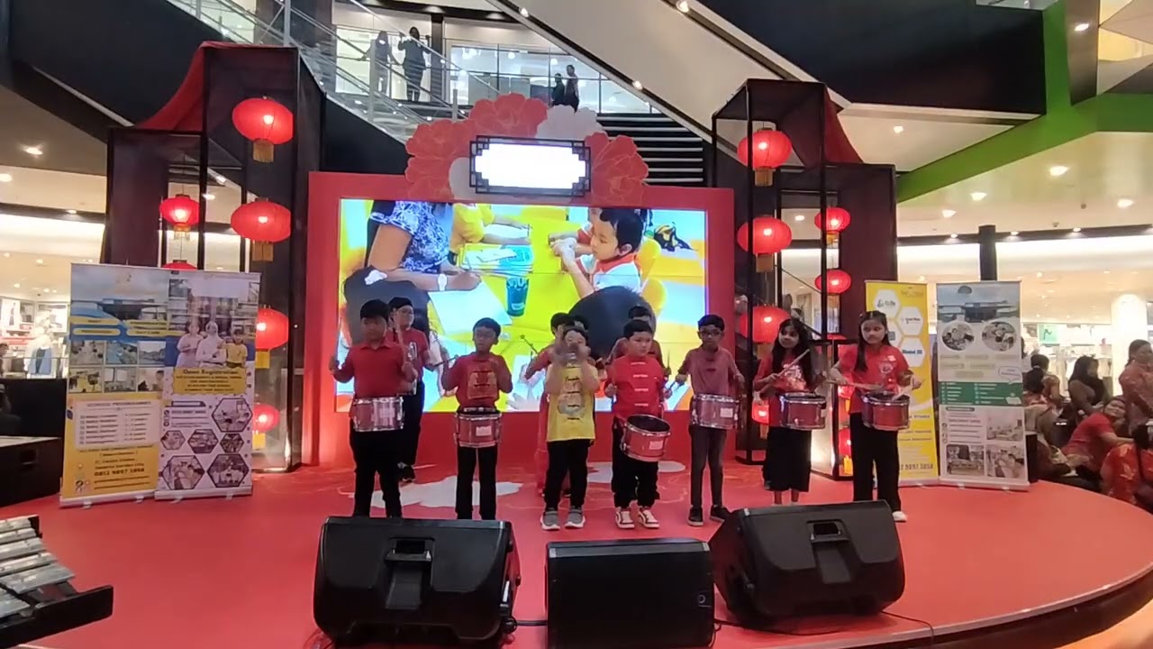 Drum Band || SD Golden Tree School Jakarta #imlek #dance #jakarta #chinese 