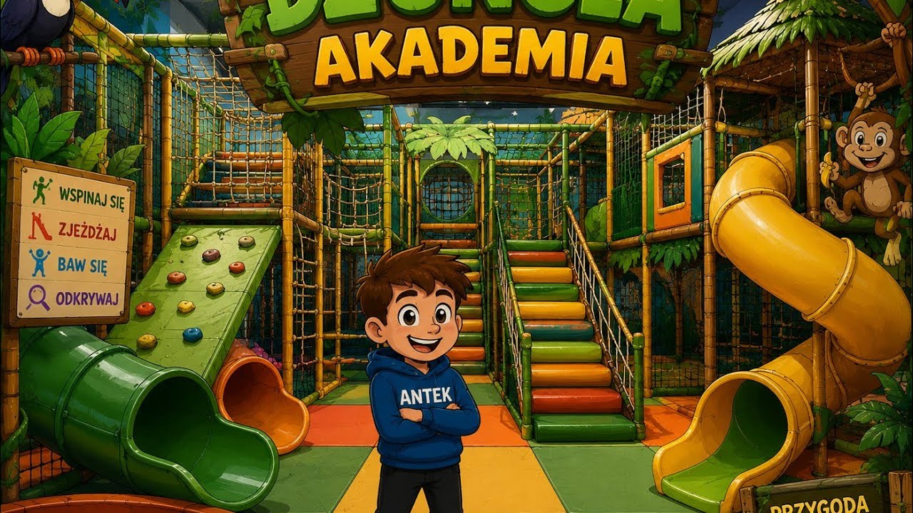 Antek był w Jungle Academy na urodzinach 