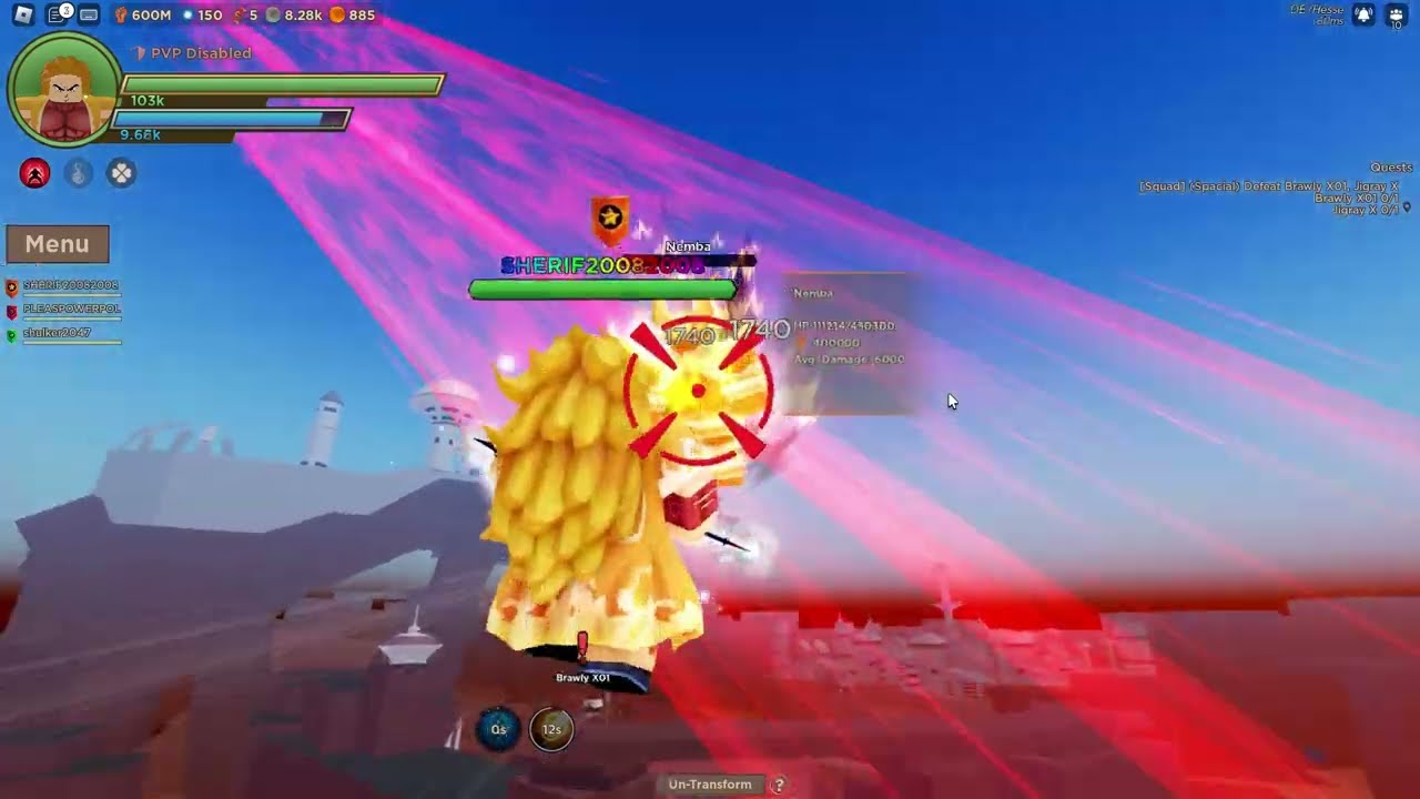 Grinding With [3XLUCK] With Destroyer in Dragon Blox