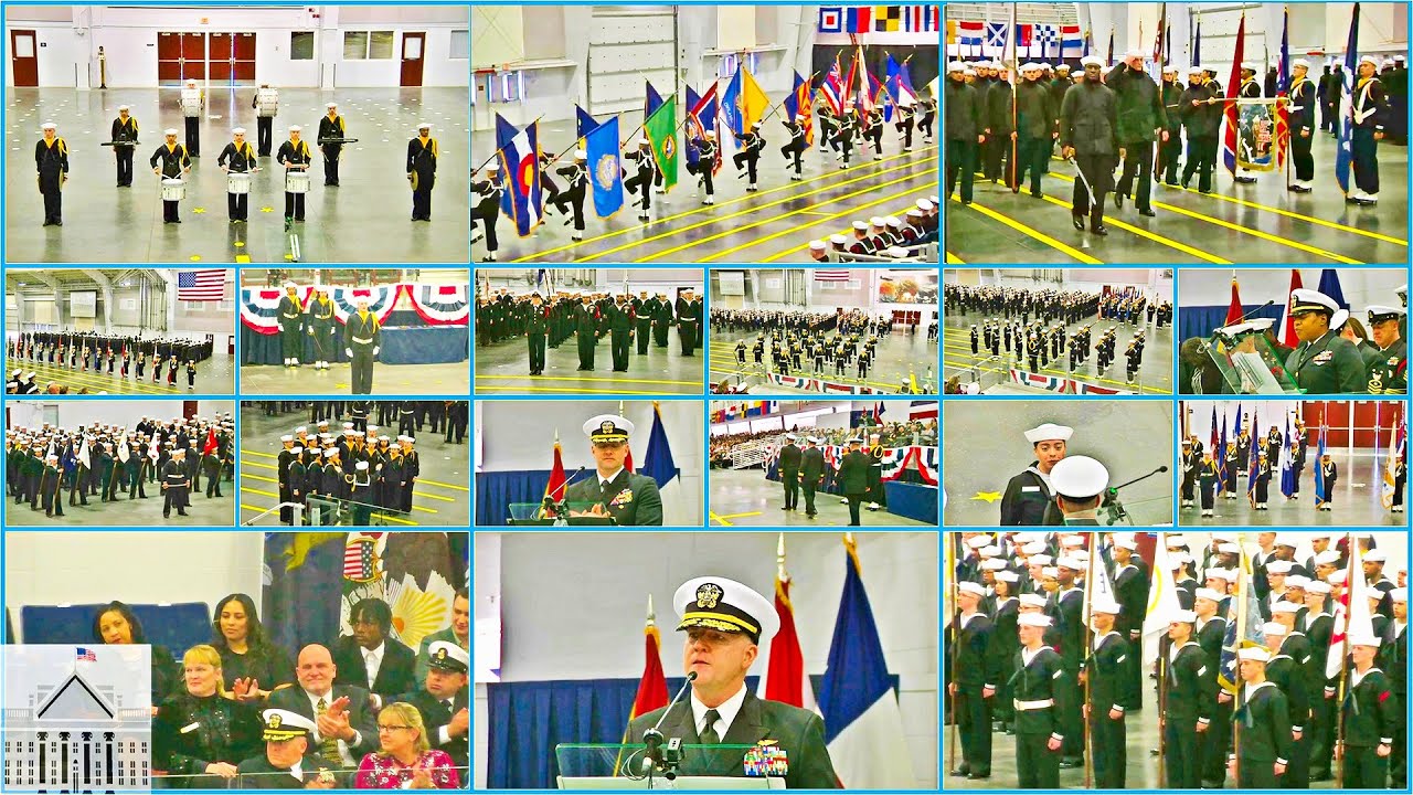 U.S. Navy Recruit Training Command Graduation on March 21, 2024.