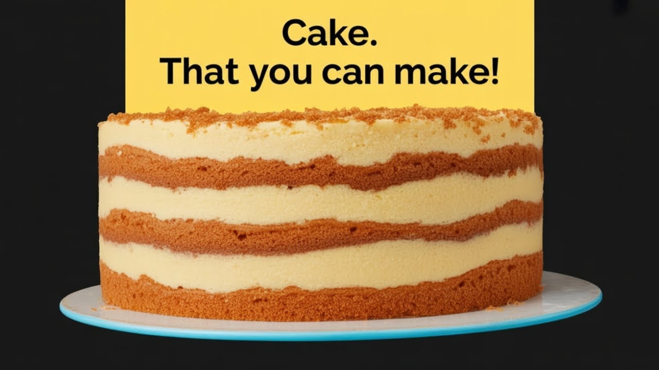 The Only Cake Recipe You´ll Ever Need!