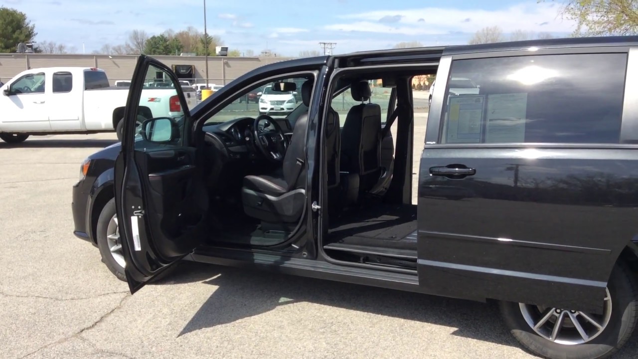 STOW and GO Seating!! (How to Pull the Seats Back OUT from Storage!) 14 Dodge Grand Caravan R/T