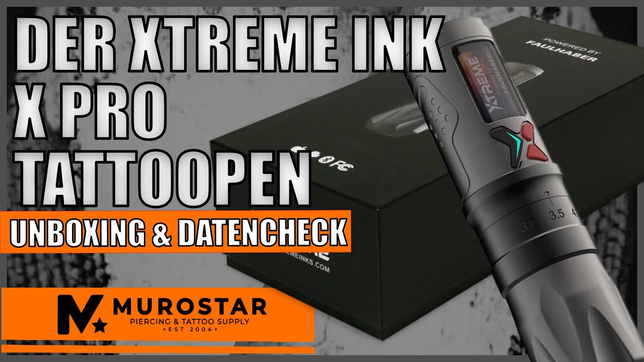 🚀 Unboxing: Xtreme Ink X Pro Tattoopen &ndash; Uiuiui... HOT! ✨