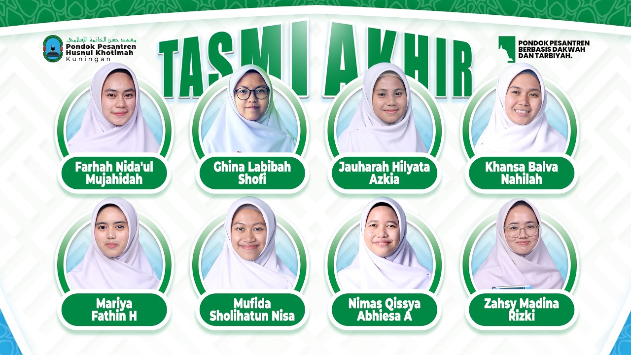 🔴 TASMI AKHIR HAFALAN AL QUR'AN 30 JUZ